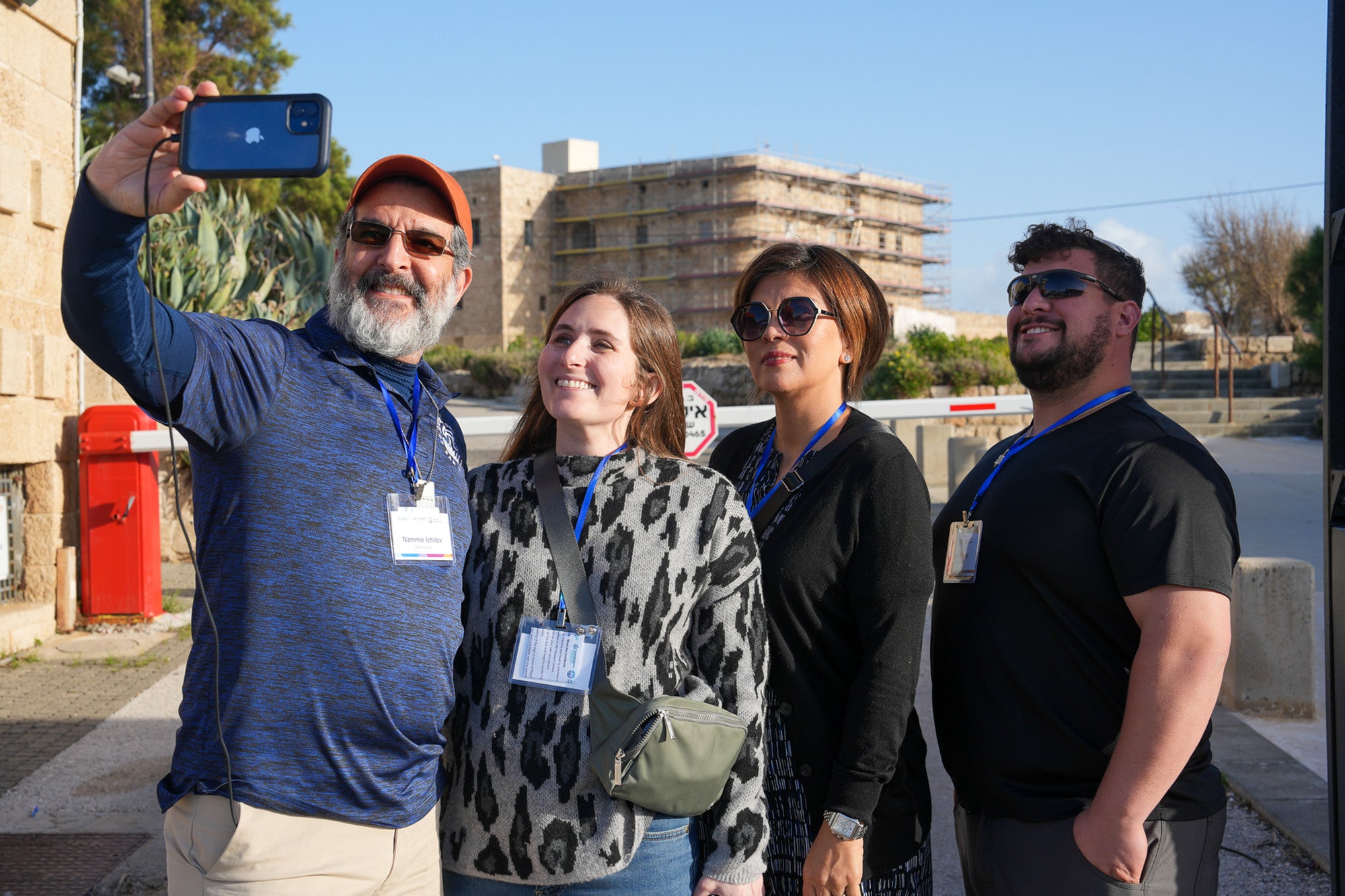Partnership2Gether participants visiting the Western Galilee